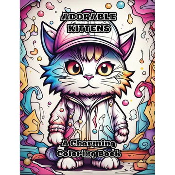 Adorable Kittens: A Charming Coloring Book - Paperback