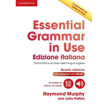 Essential Grammar in Use Book with Answers and Interactive eBook Italian Edition - Paperback
