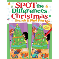 Spot the Differences Christmas: Search & Find Fun - Paperback