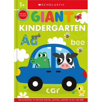 Giant Kindergarten Workbook: Scholastic Early Learners (Giant Workbook) - Paperback