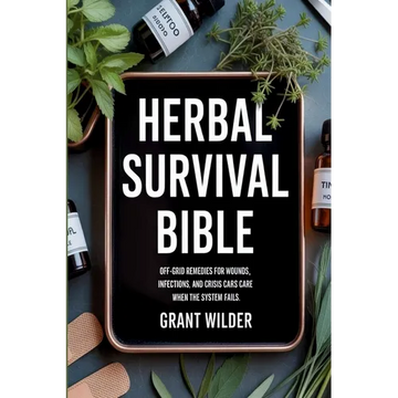 Herbal Survival Bible: Off-Grid Remedies for Wounds, Infections, and Crisis Care When the System Fails - Paperback