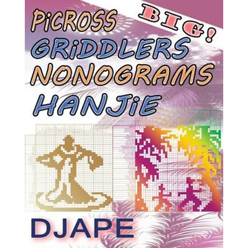 BIG Picross Griddlers Nonograms Hanjie - Paperback