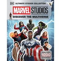 Marvel Studios Discover the Multiverse Ultimate Sticker Collection: More Than 1000 Stickers - Paperback