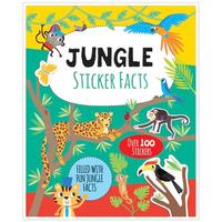 Jungle Sticker Facts - Paperback