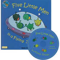 Five Little Men in a Flying Saucer [With CD (Audio)] - Paperback