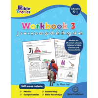 Bible Phonics Workbook 3 - Paperback