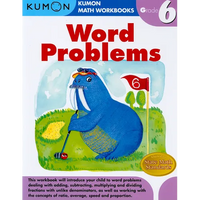 Kumon Grade 6 Word Problems - Paperback