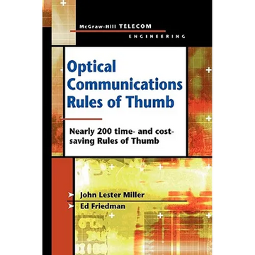 Optical Communications Rules of Thumb - Paperback