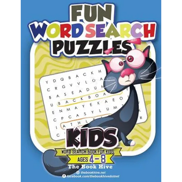 Fun Word Search Puzzles Kids: Word Search Books for Kids Ages 4-8 - Paperback