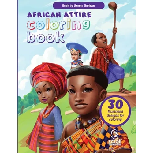 African Attire Coloring Book