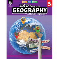 180 Days(tm) Geography for Fifth Grade: Practice, Assess, Diagnose - Paperback