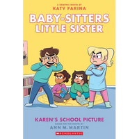 Karen's School Picture: A Graphic Novel (Baby-Sitters Little Sister #5) - Paperback