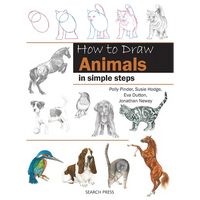 How to Draw Animals in Simple Steps - Paperback
