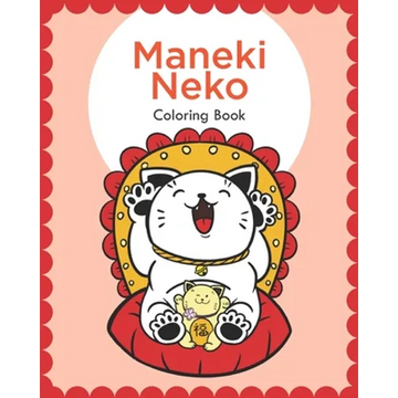 Maneki Neko: Coloring Book - Paperback