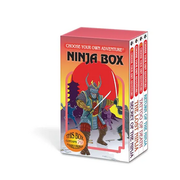 Choose Your Own Adventure 4-Book Boxed Set Ninja Box (Secret of the Ninja, Tattoo of Death, the Lost Ninja, Return of the Ninja) - Paperback