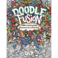 Doodle Fusion: Zifflin's Coloring Book - Paperback