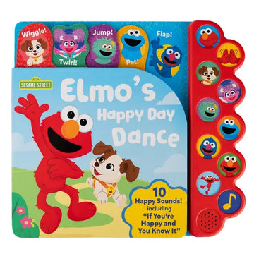 Sesame Street Elmo's Happy Day Dance - Board Book