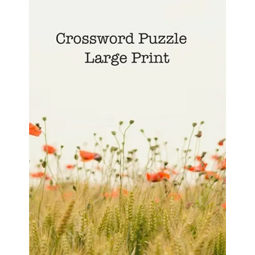 Crossword Puzzle: Large Print - Paperback