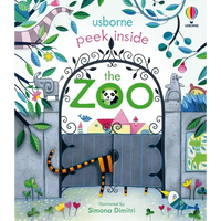 Peek Inside the Zoo - Board Book