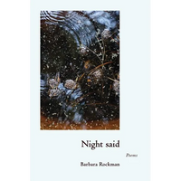 Night Said: Poems - Paperback