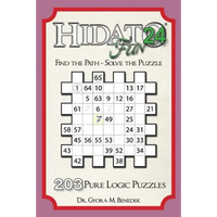 Hidato fun 24: 203 New Logic Puzzles - Paperback