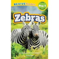 Zebras: Grassland Animals (Revive Readers, Level Pre-1) - Hardcover