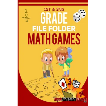 1st & 2nd Grade File Folder Math Games - Paperback
