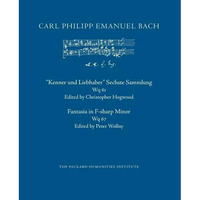 "Kenner und Liebhaber" Sechste Sammlung, Wq 61; Fantasia in F-sharp Minor, Wq 67 - Paperback