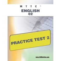 Mttc English 02 Practice Test 2 - Paperback