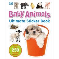 Baby Animals: More Than 250 Reusable Stickers - Paperback