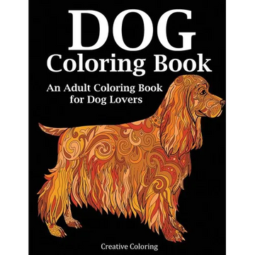 Dog Coloring Book - Paperback