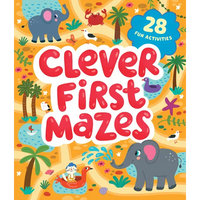 Clever First Mazes - Hardcover