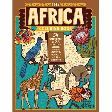 The Africa Coloring Book - Paperback