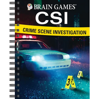 Brain Games - Crime Scene Investigation (Csi) Puzzles #2: Volume 2 - Spiral