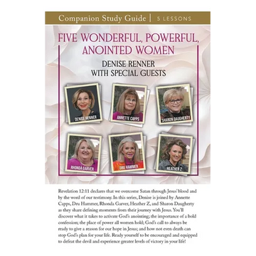 Five Wonderful, Powerful, Anointed Women Study Guide - Paperback