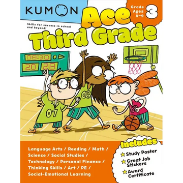 Kumon Ace Third Grade - Paperback