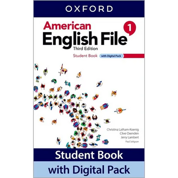 American English File 3e Student Book Level 1 Digital Pack - Paperback