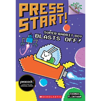 Super Rabbit Boy Blasts Off!: A Branches Book (Press Start! #5): Volume 5 - Paperback