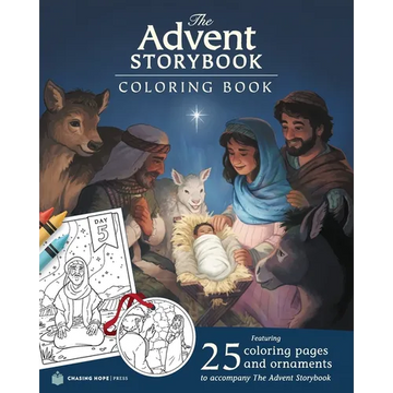 The Advent Storybook Coloring Book - Paperback