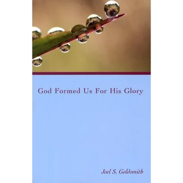God Formed Us for His Glory - Paperback