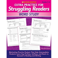 Extra Practice for Struggling Readers: Word Study - Paperback