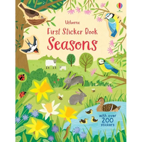 First Sticker Book Seasons - Paperback