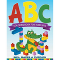 ABC Coloring Book For Toddlers incl. Mazes & Puzzles