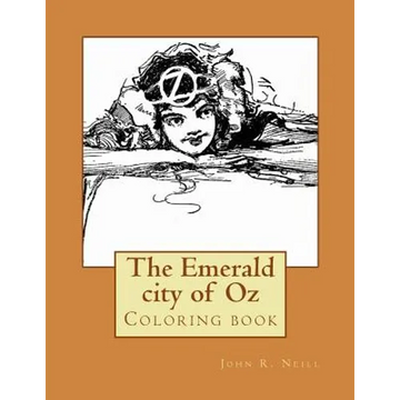 The Emerald city of Oz: Coloring book - Paperback