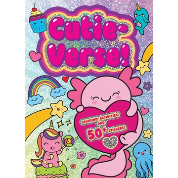 Jumbo Foil Coloring Book: Cutie-Verse - Paperback