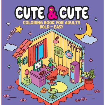 Cute & Cute - Coloring Book for Adults - Paperback