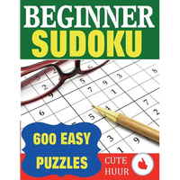 Beginner Sudoku: 600 Easy Puzzles - Paperback