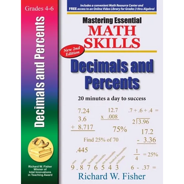 Mastering Essential Math Skills Decimals and Percents, 2nd Edition - Paperback