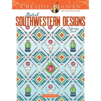 Creative Haven Stylish Southwestern Designs Coloring Book - Paperback
