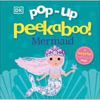Pop-Up Peekaboo! Mermaid: A Sparkly Surprise Under Every Flap! - Board Book